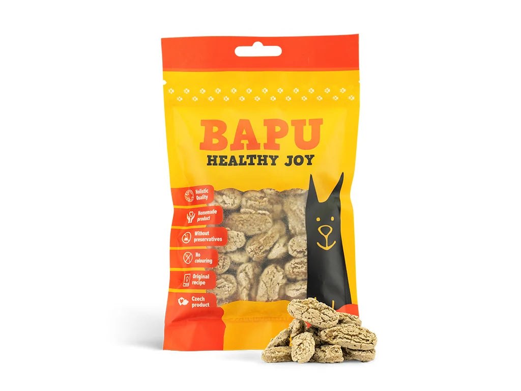 Kabeljau-Kekse mit Kräutermischung 100g